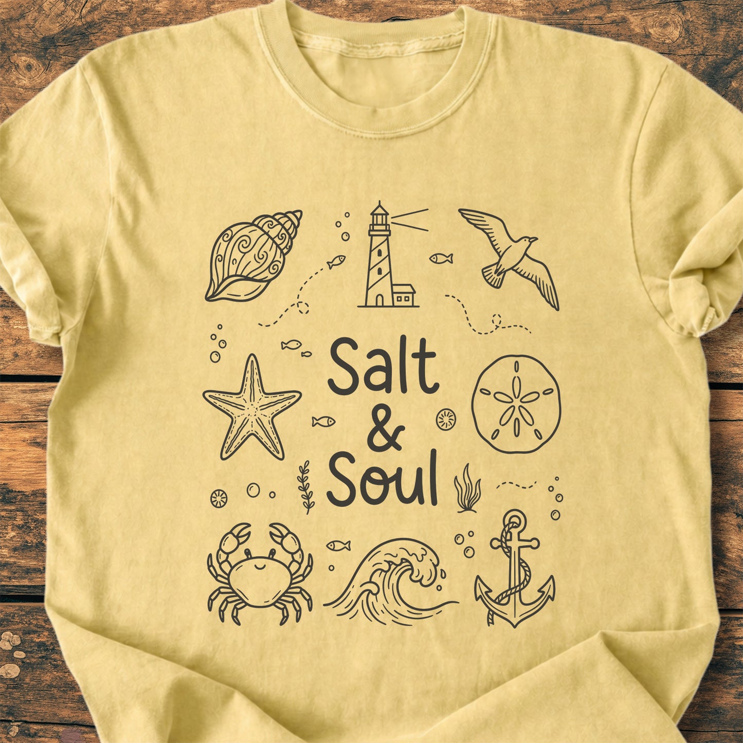 Salt And Soul - Premium Vintage Tee
