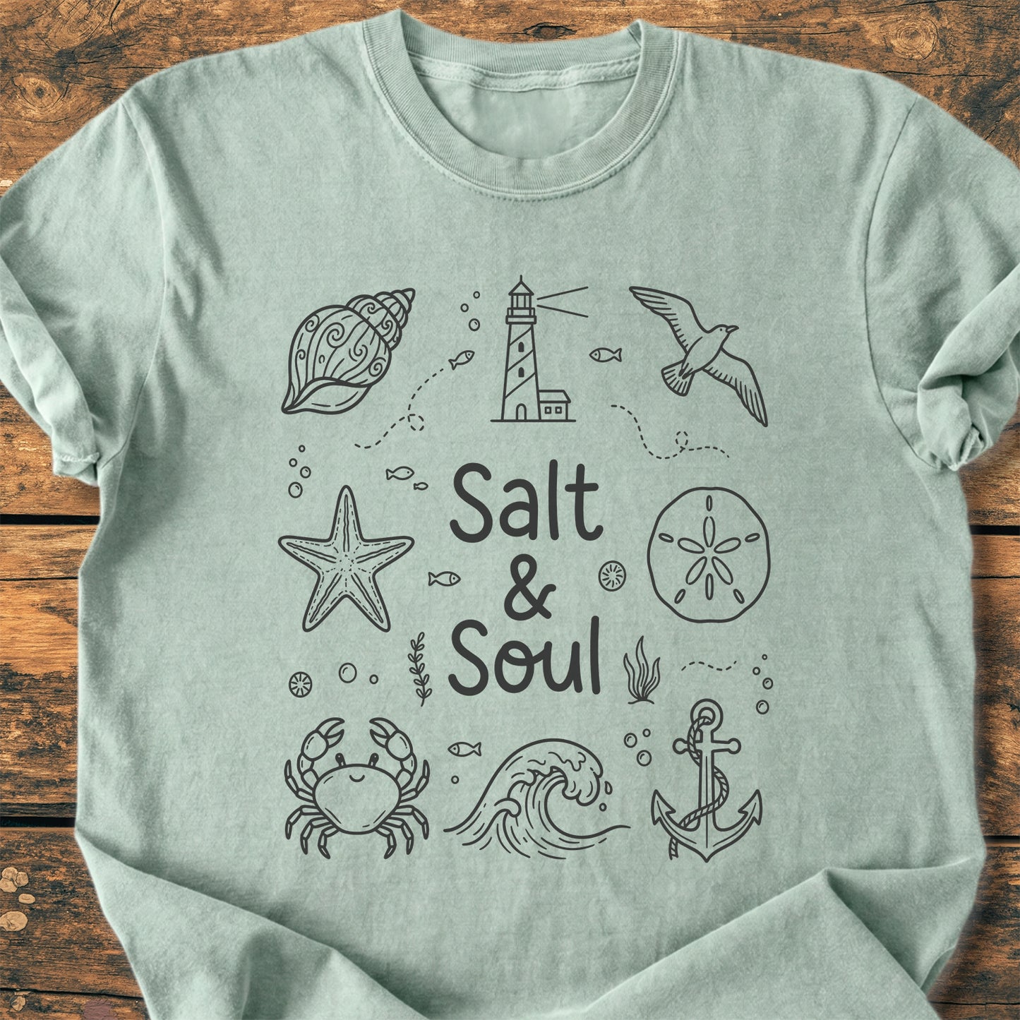 Salt And Soul - Premium Vintage Tee