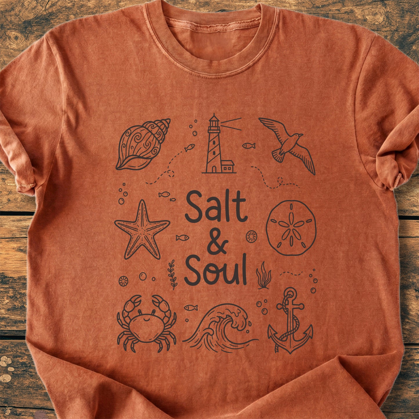 Salt And Soul - Premium Vintage Tee