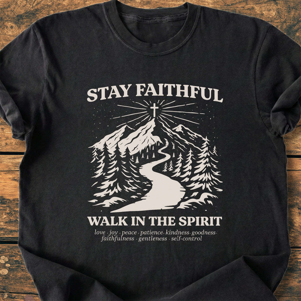 Stay Faithful  - Premium Vintage Tee