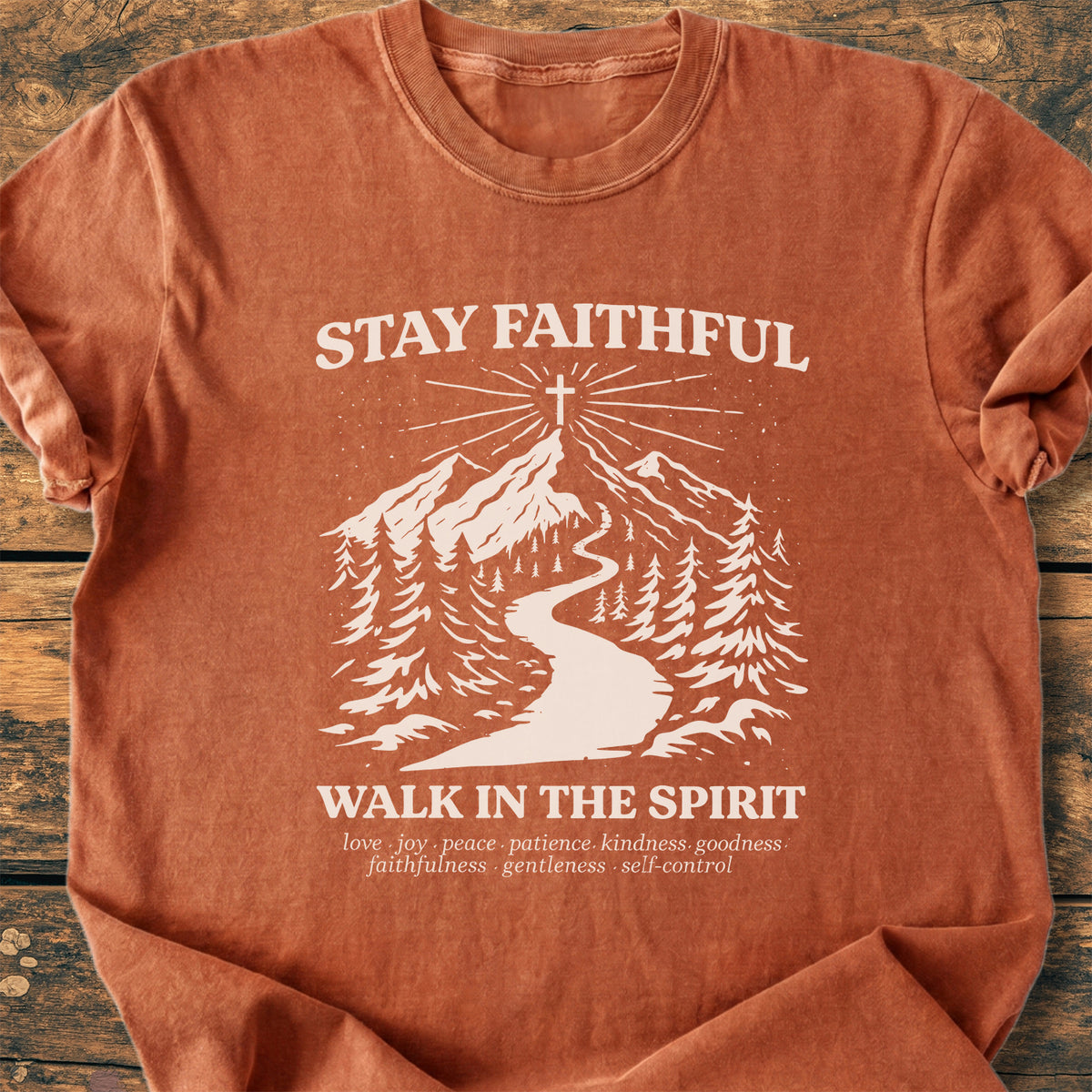 Stay Faithful  - Premium Vintage Tee