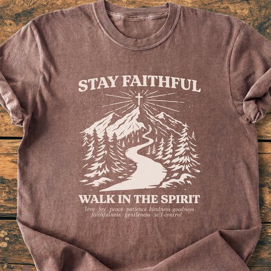 Stay Faithful  - Premium Vintage Tee