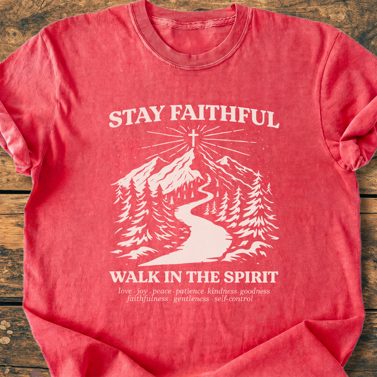 Stay Faithful  - Premium Vintage Tee