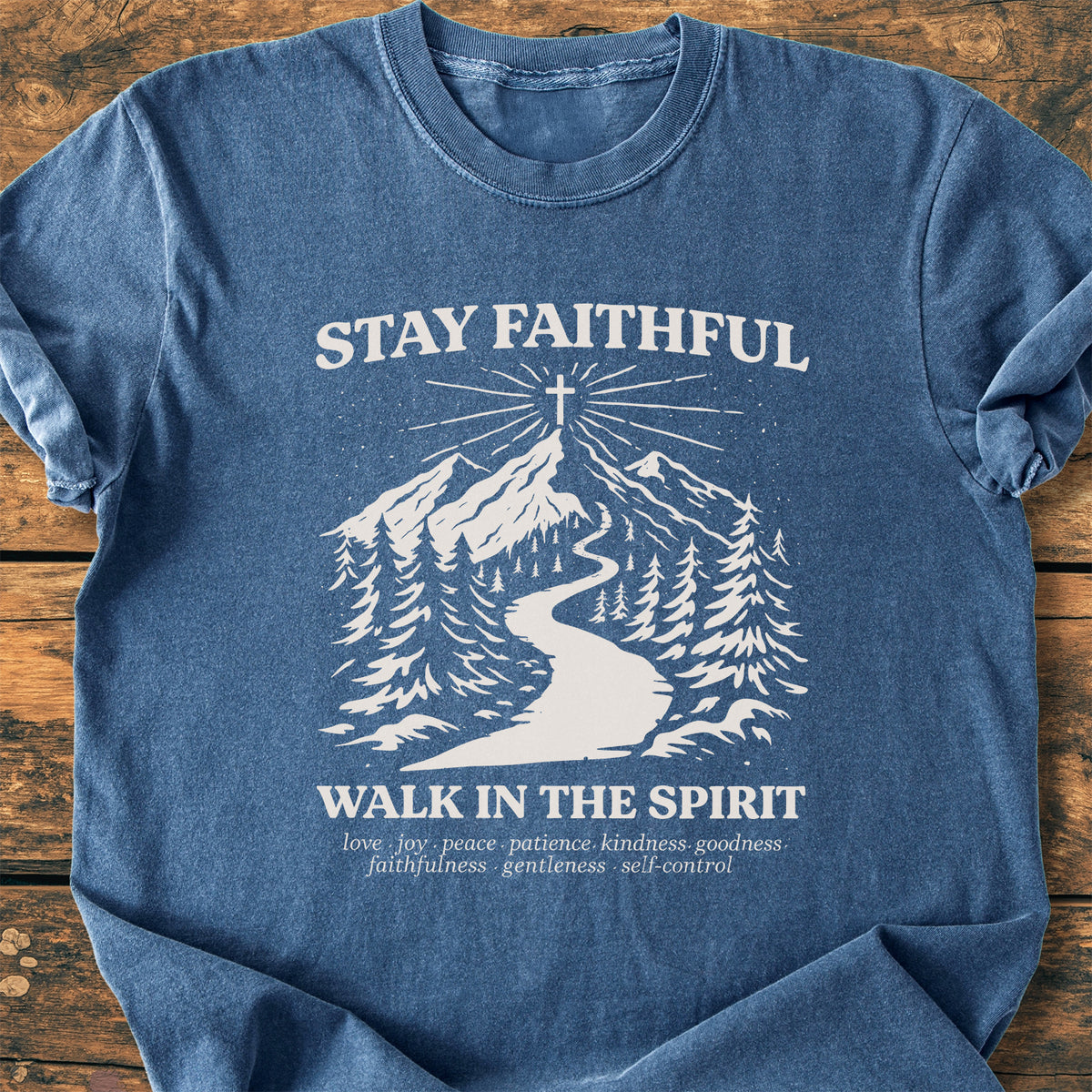 Stay Faithful  - Premium Vintage Tee