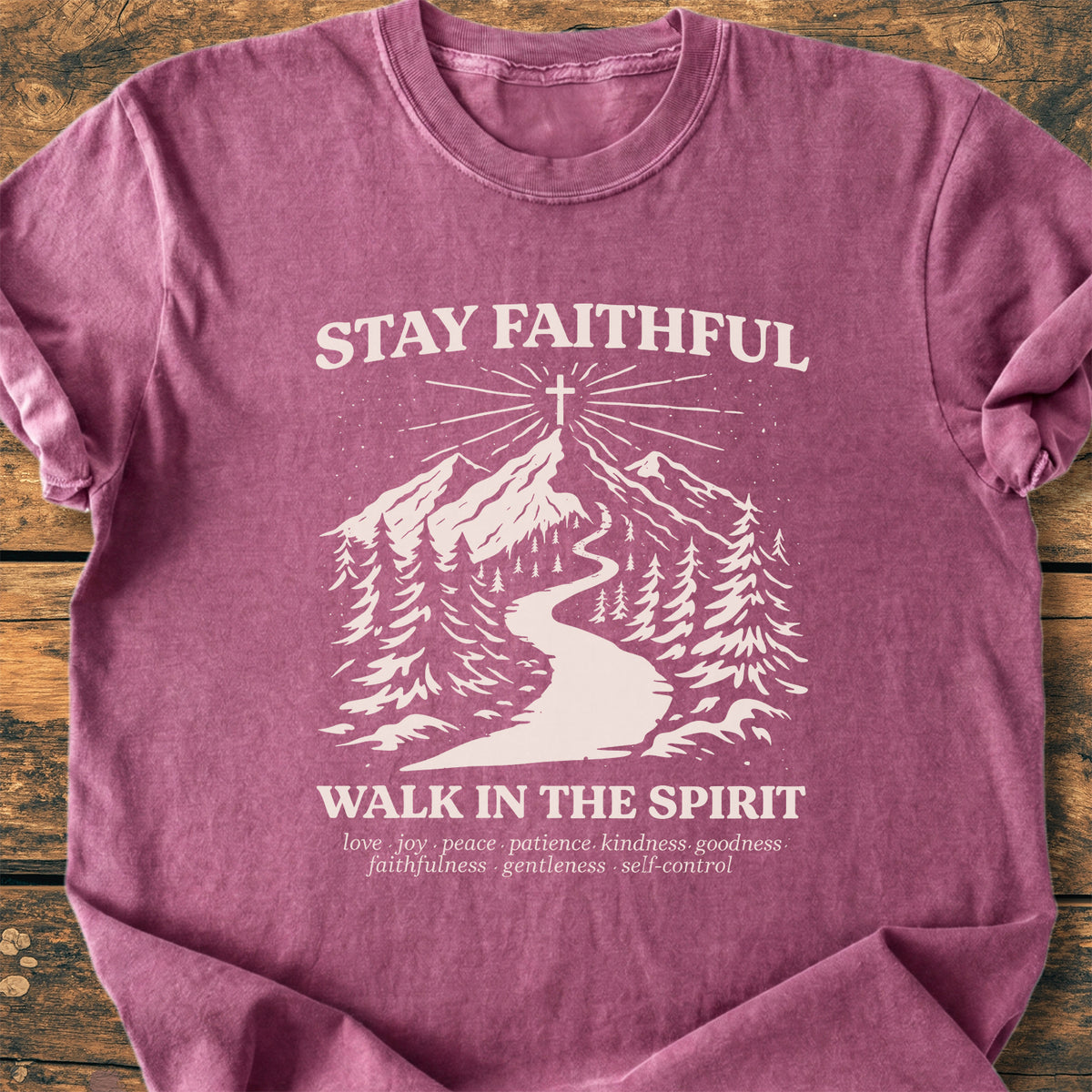 Stay Faithful  - Premium Vintage Tee