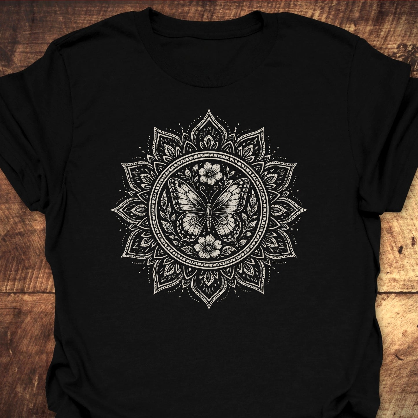 Butterfly Mandala Classic T-Shirt