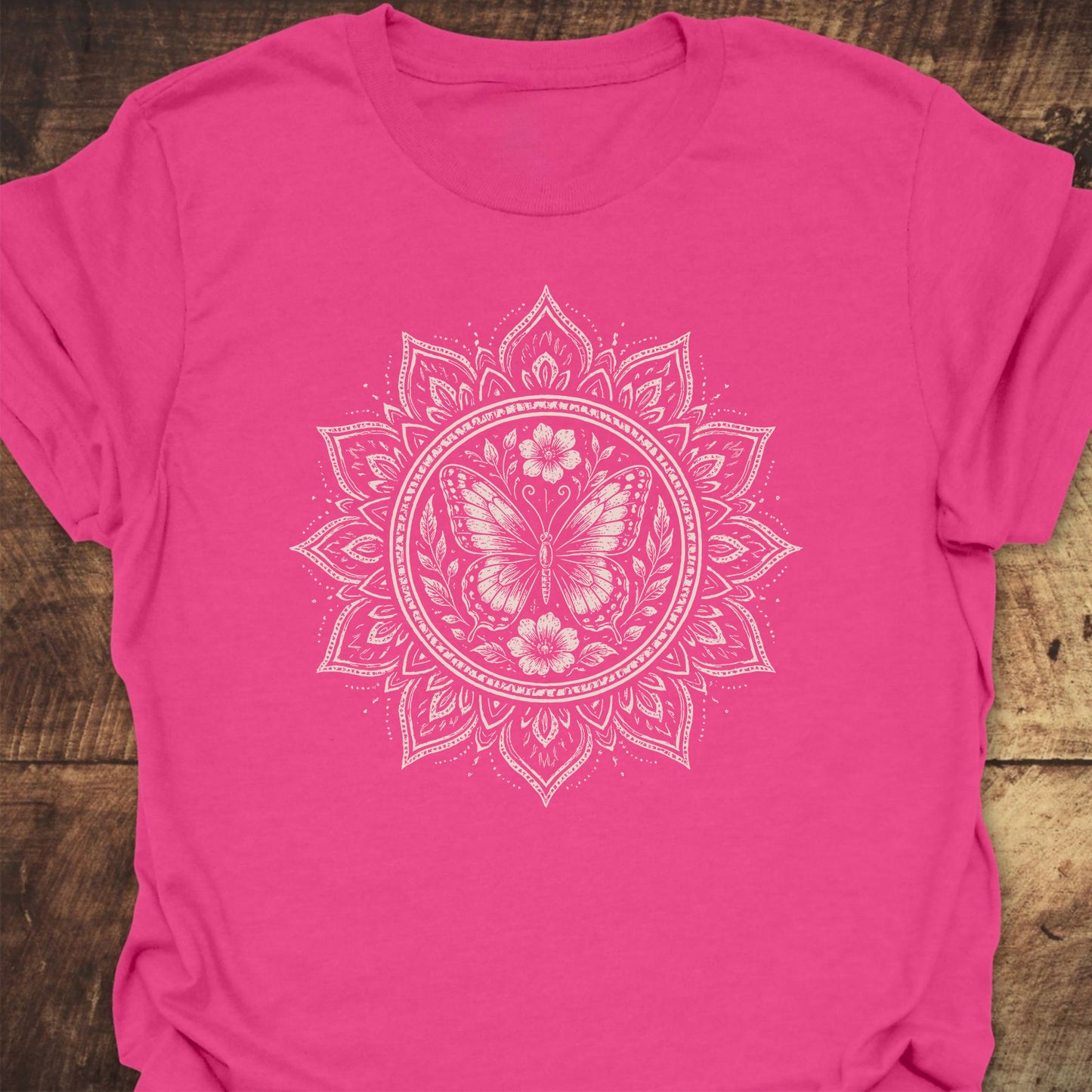 Butterfly Mandala Classic T-Shirt