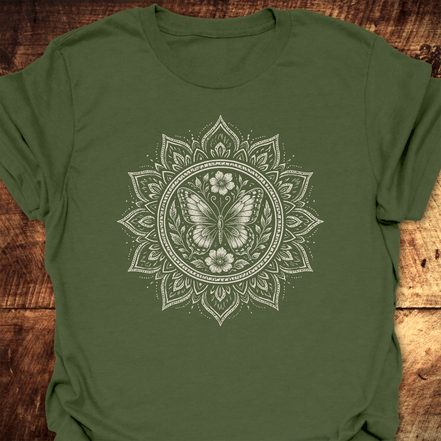 Butterfly Mandala Classic T-Shirt