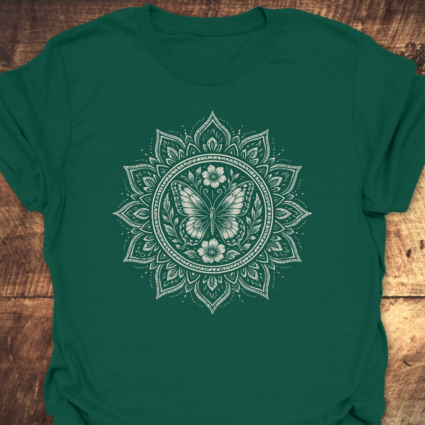 Butterfly Mandala Classic T-Shirt