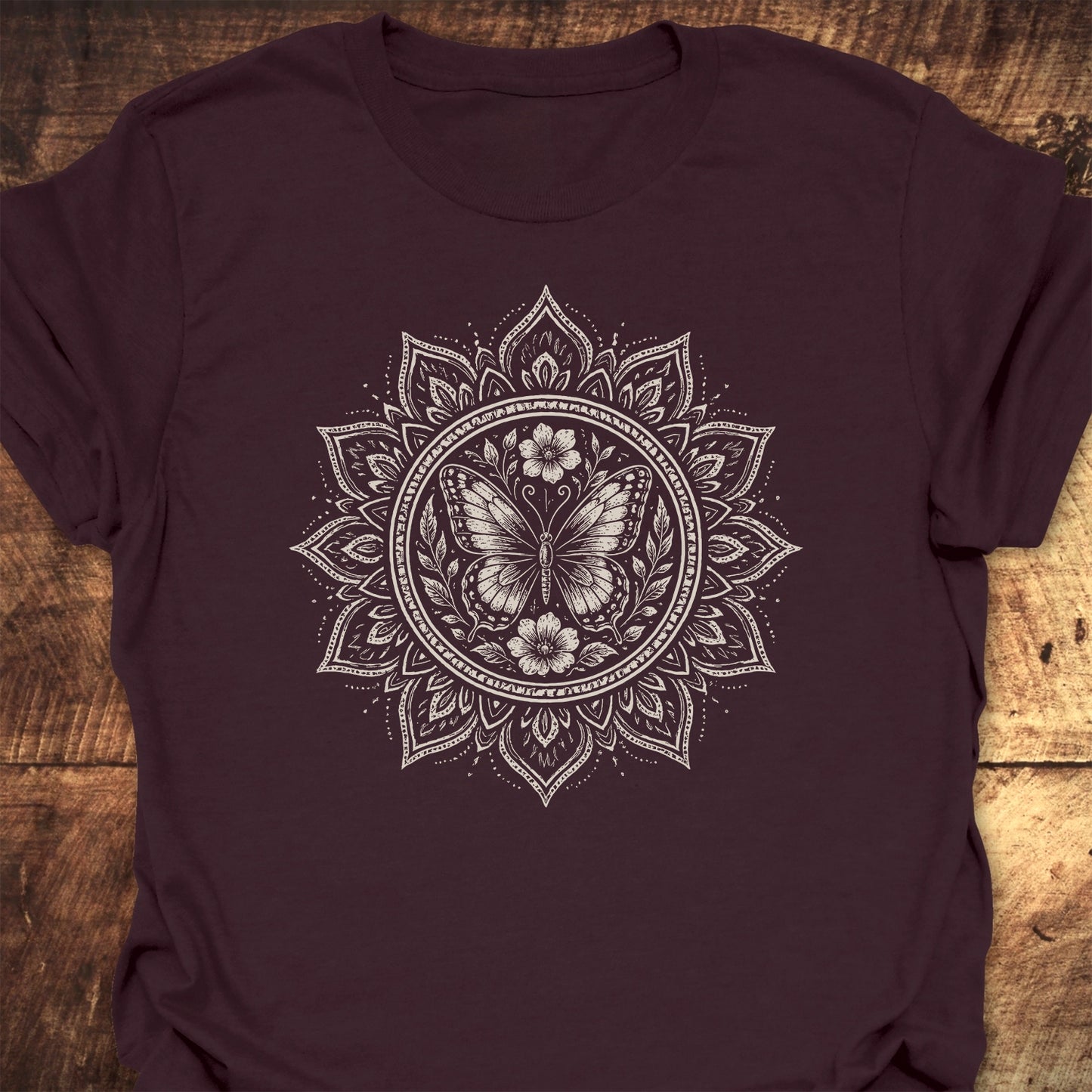 Butterfly Mandala Classic T-Shirt