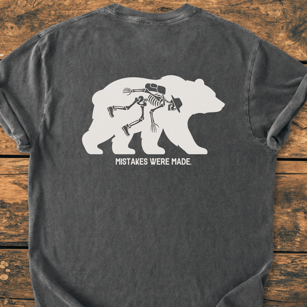 Mistakes Were Made. BACK PRINT - Premium Vintage Tee