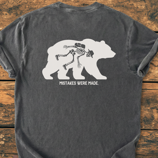 Mistakes Were Made. BACK PRINT - Premium Vintage Tee
