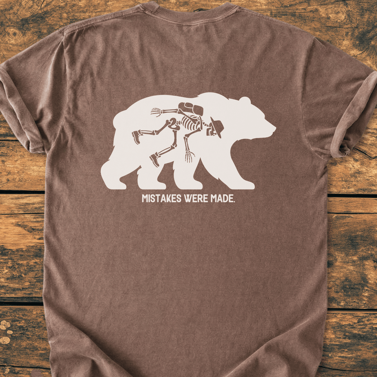 Mistakes Were Made. BACK PRINT - Premium Vintage Tee