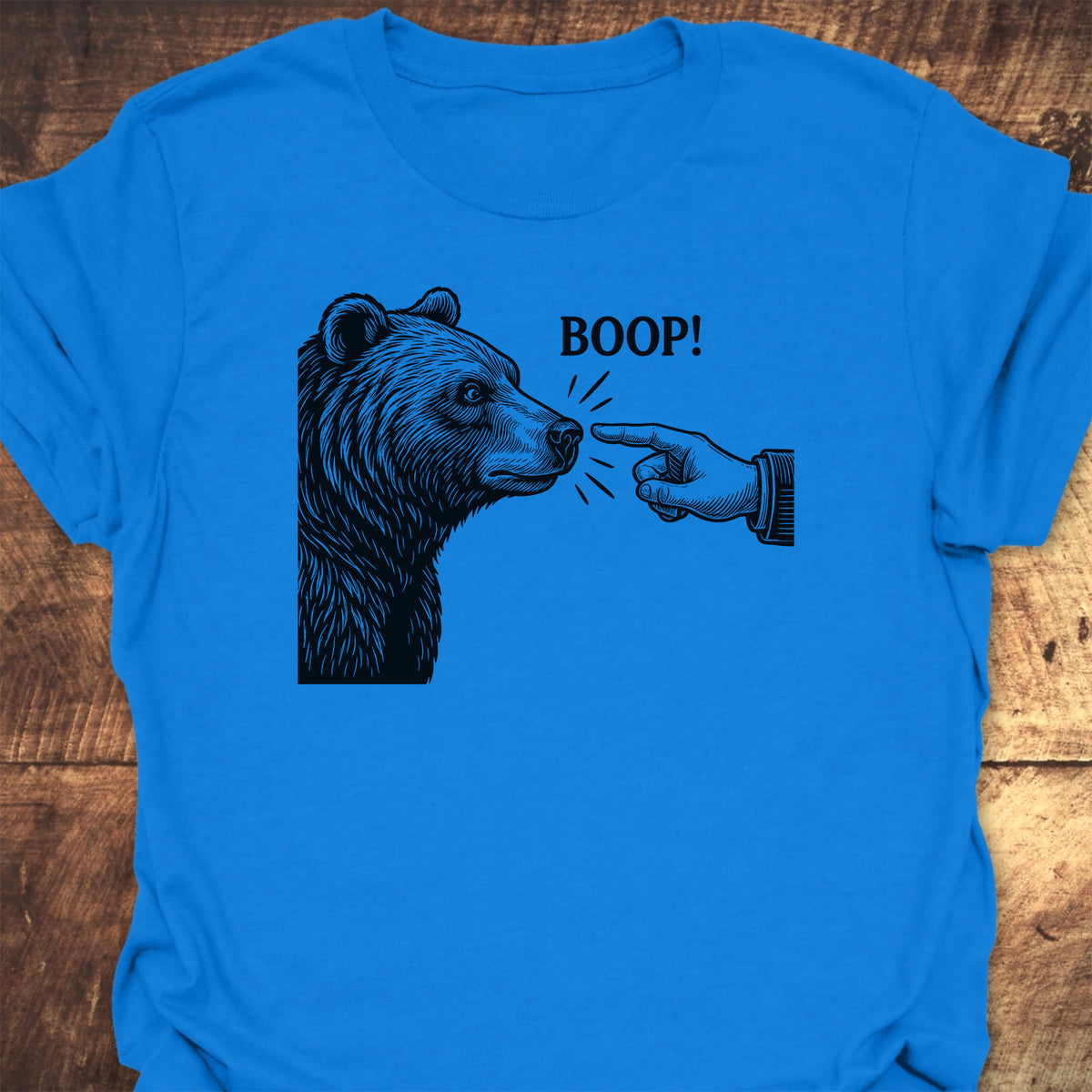 Boop! Vintage Bear Funny T-Shirt