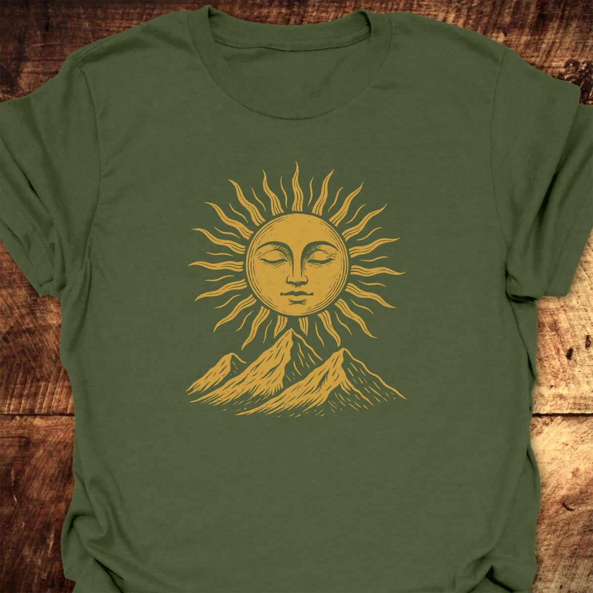 Sun And Mountains T-Shirt