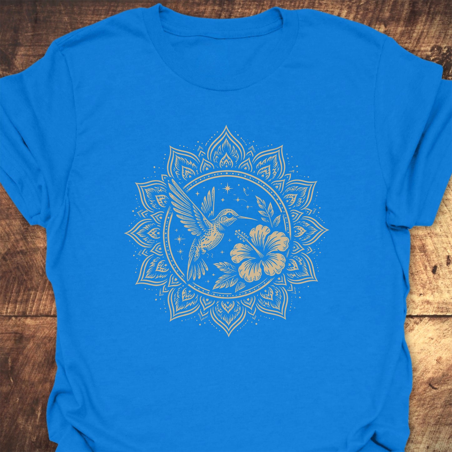 Celestial Hummingbird Mandala Classic T-Shirt