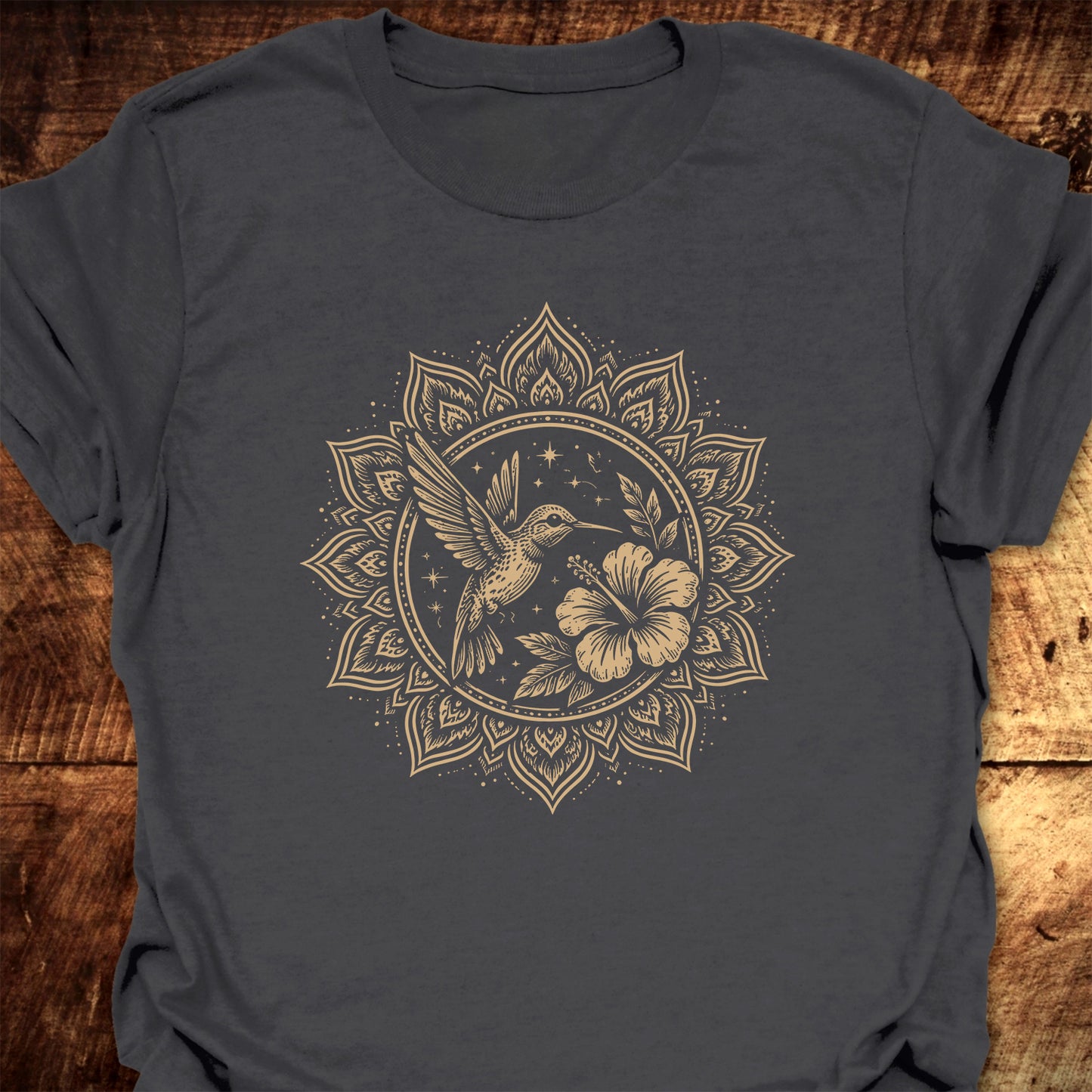Celestial Hummingbird Mandala Classic T-Shirt