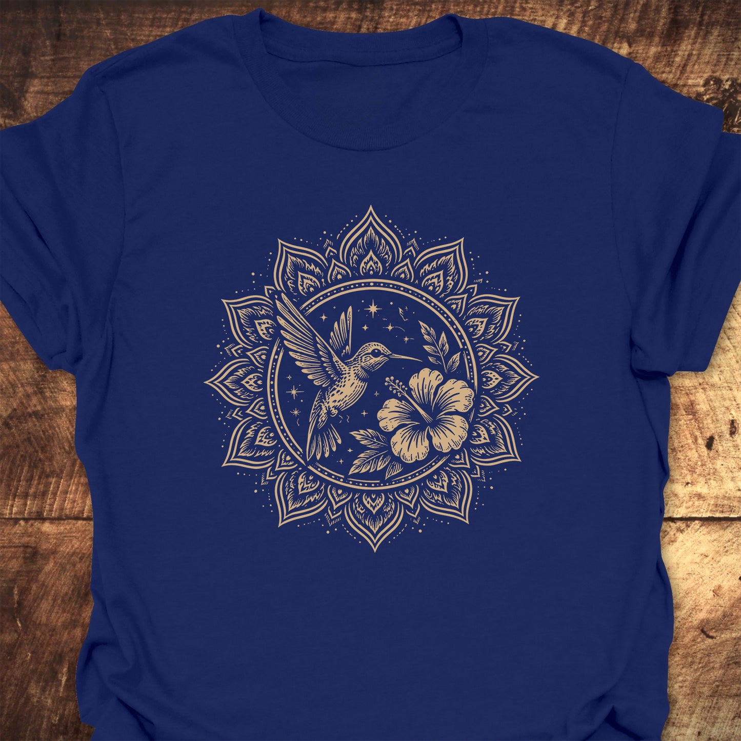 Celestial Hummingbird Mandala Classic T-Shirt