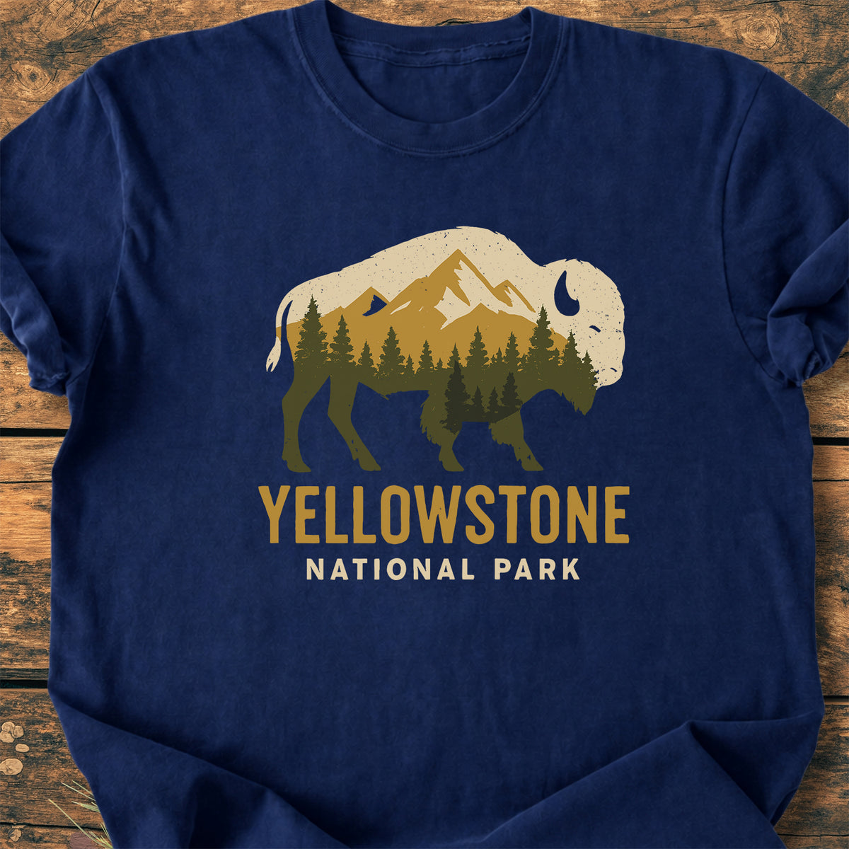 Yellowstone Bison - Premium Vintage Tee