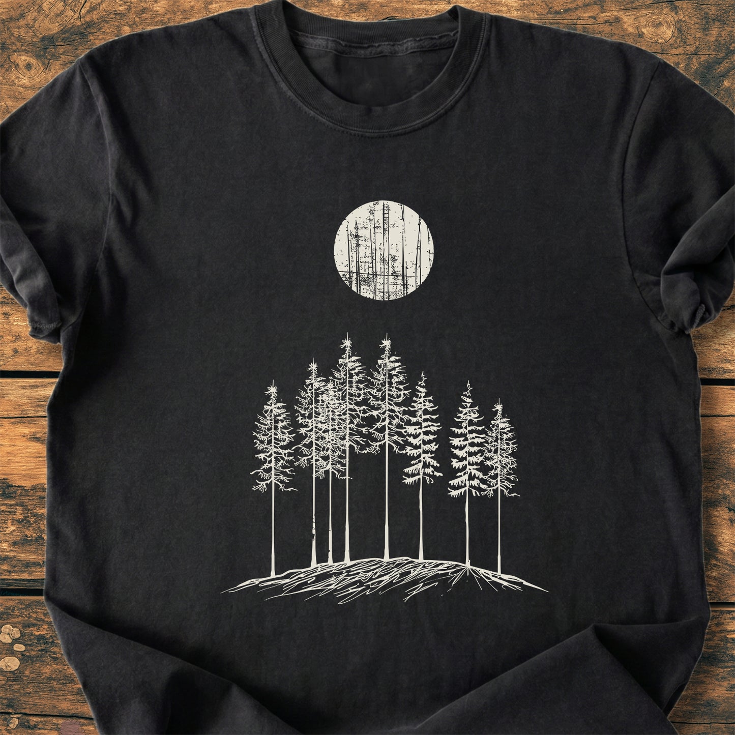 Moonlit Silence - Premium Vintage Tee