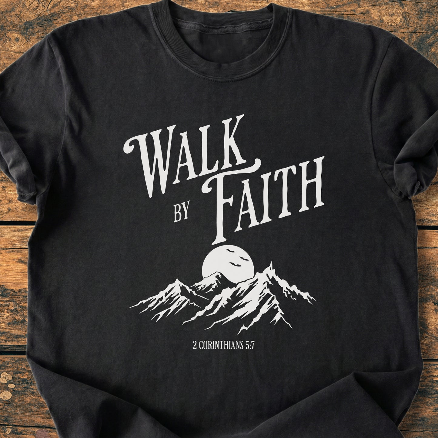 Walk By Faith - Premium Vintage Tee