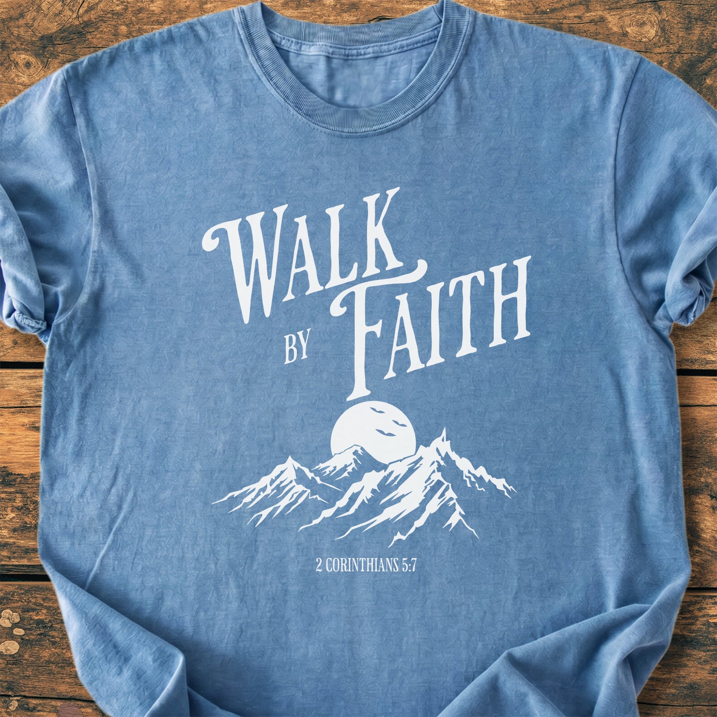 Walk By Faith - Premium Vintage Tee