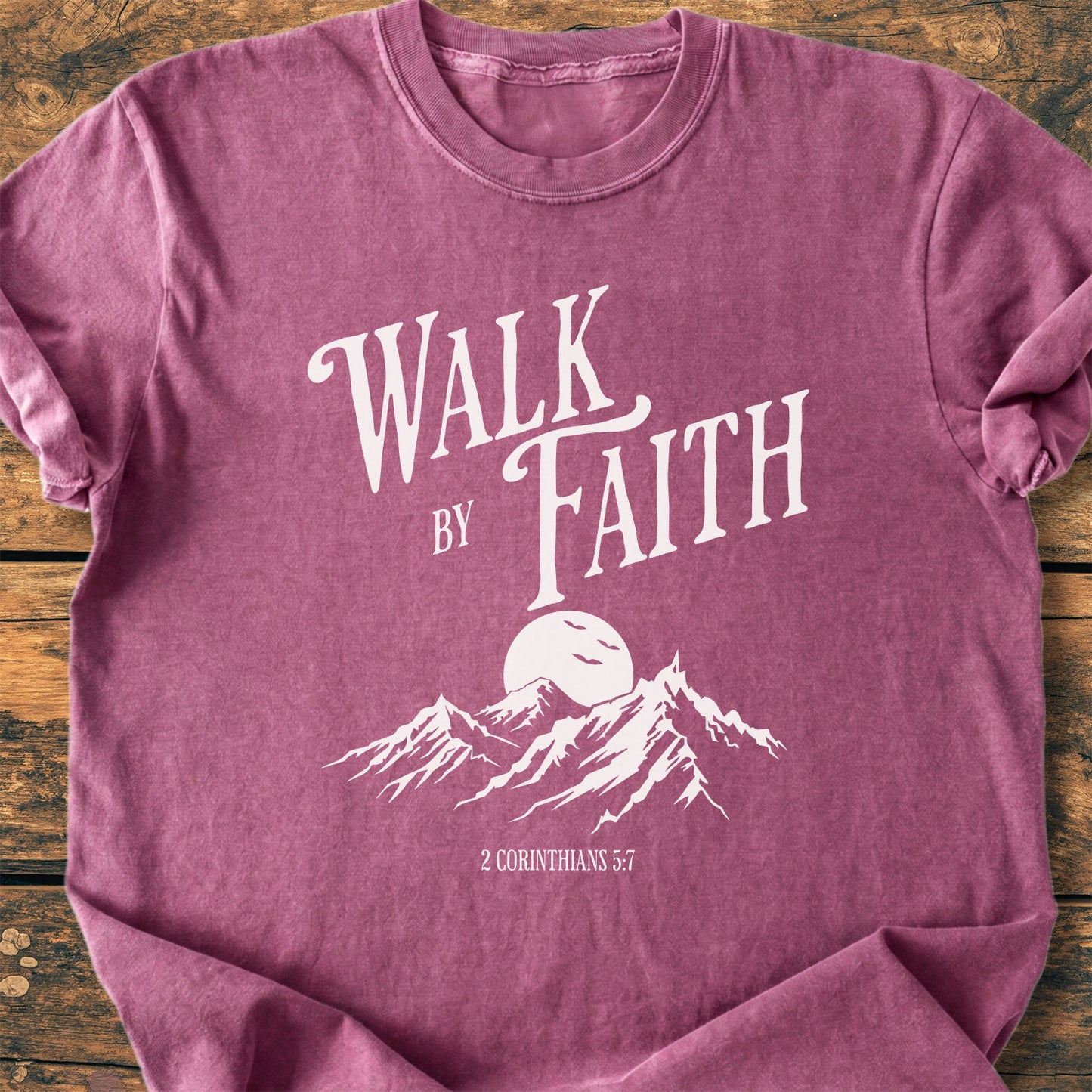Walk By Faith - Premium Vintage Tee