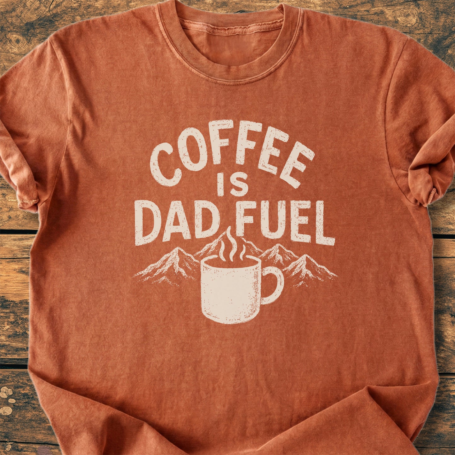 Coffee Is Dad Fuel - Premium Vintage Tee