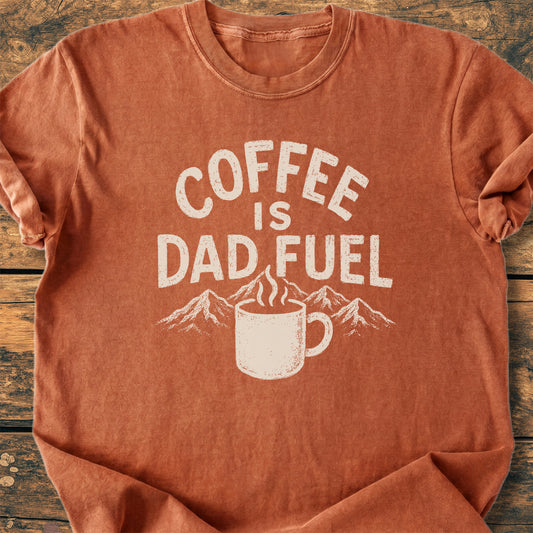 Coffee Is Dad Fuel - Premium Vintage Tee