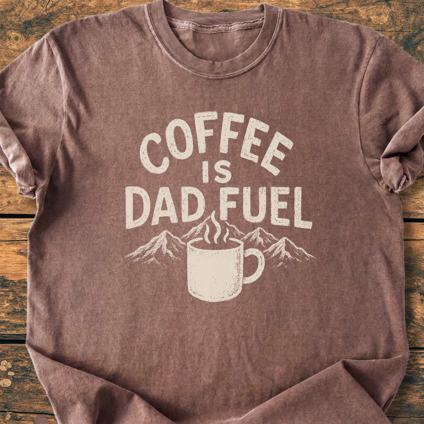 Coffee Is Dad Fuel - Premium Vintage Tee