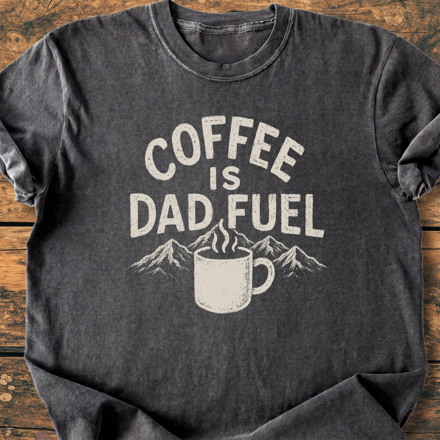 Coffee Is Dad Fuel - Premium Vintage Tee