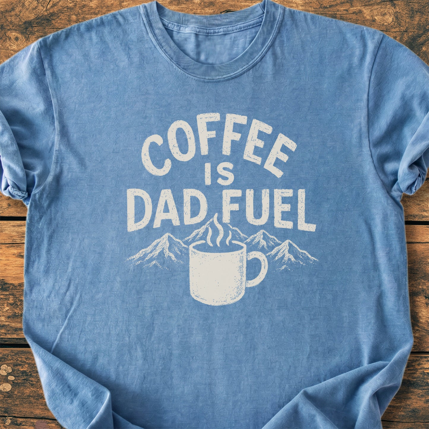 Coffee Is Dad Fuel - Premium Vintage Tee