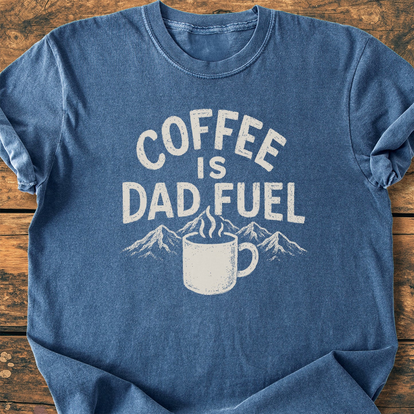 Coffee Is Dad Fuel - Premium Vintage Tee
