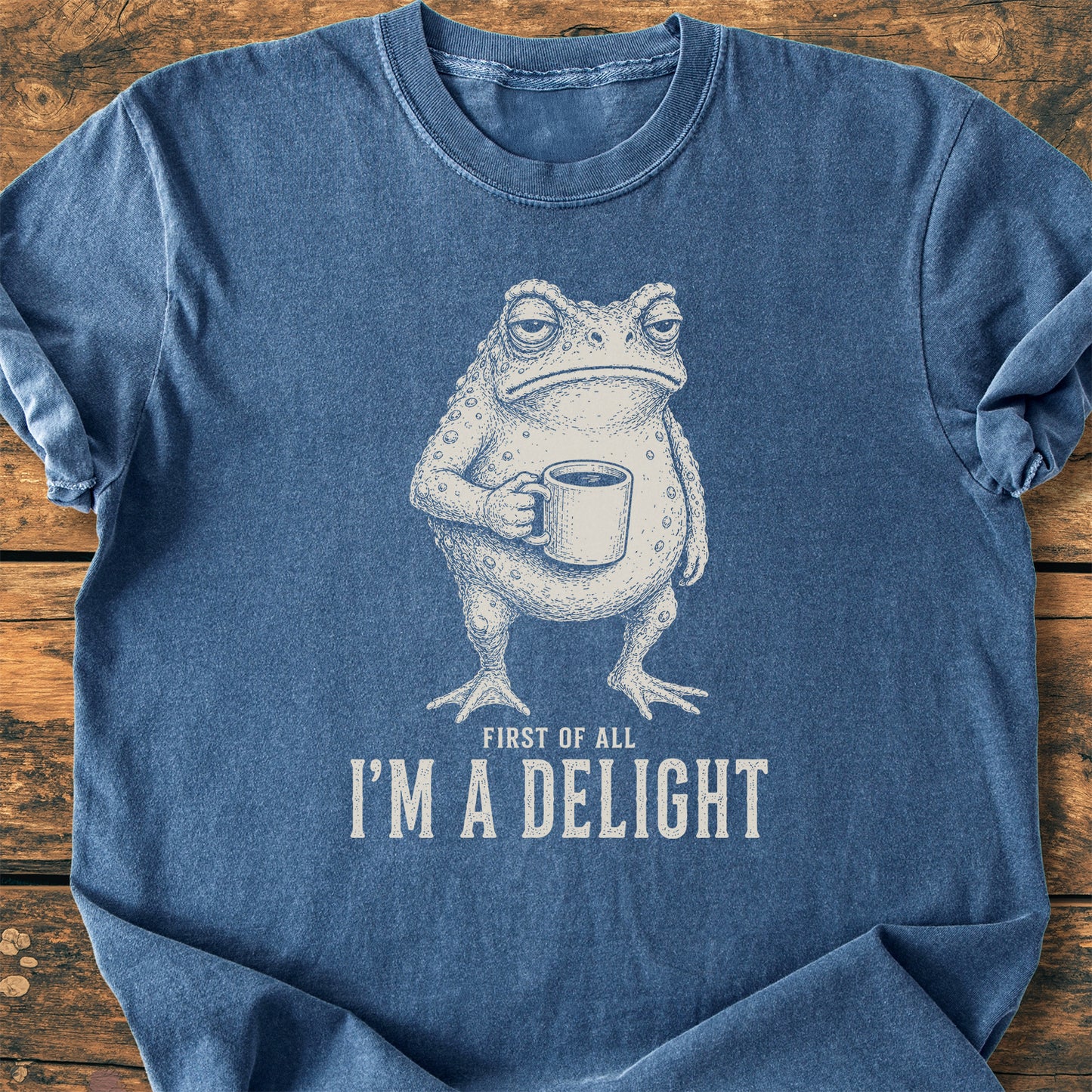 First Of All I'm A Delight - Premium Vintage Tee