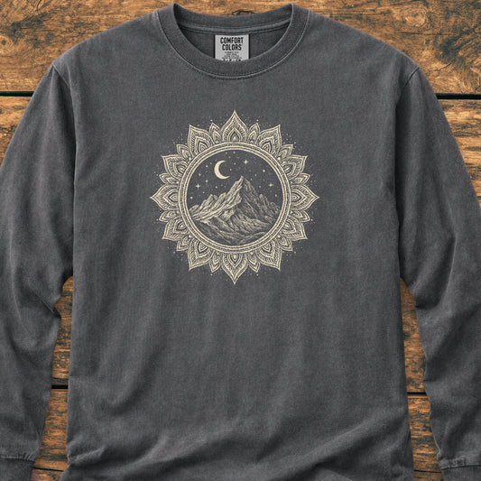 Mountain Mandala - Long-Sleeve Tee