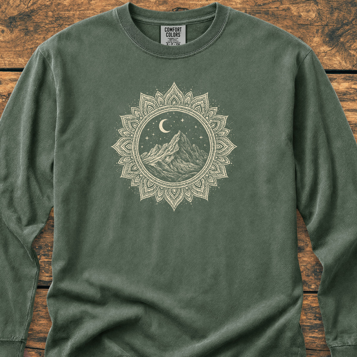 Mountain Mandala - Long-Sleeve Tee