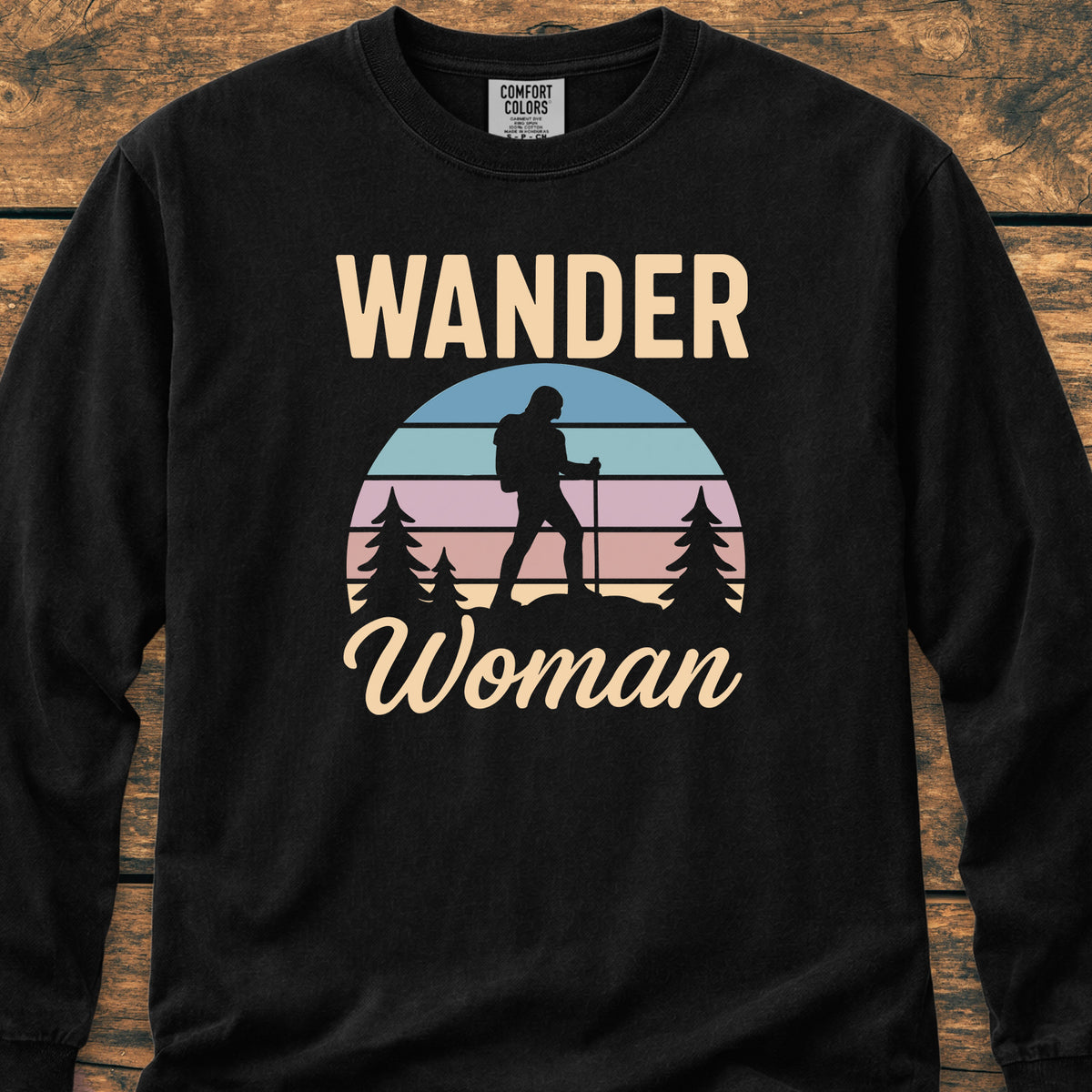 Wander Woman Retro - Long-Sleeve Tee