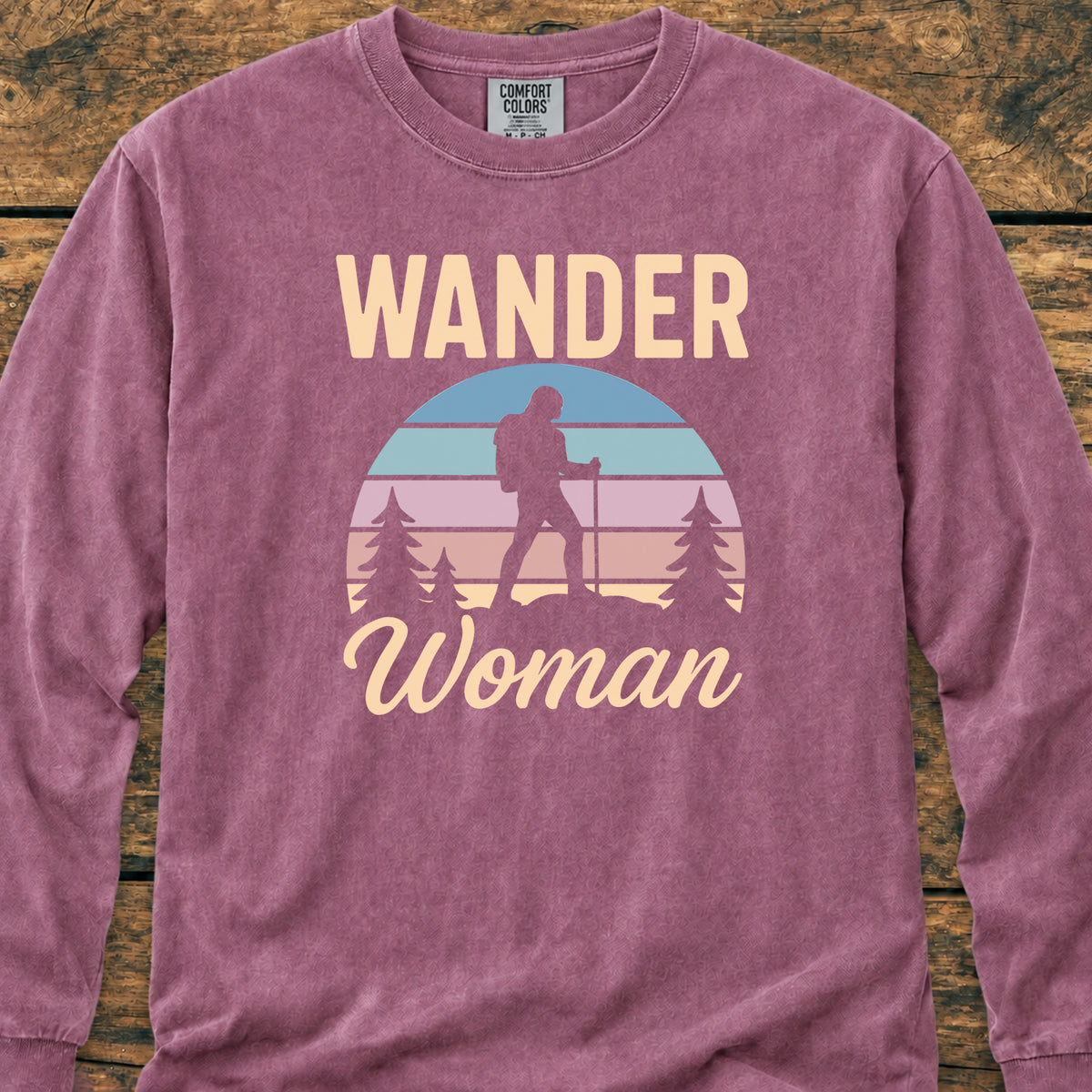 Wander Woman Retro - Long-Sleeve Tee