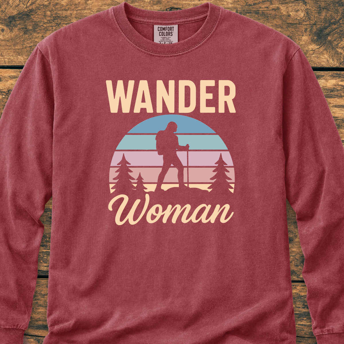 Wander Woman Retro - Long-Sleeve Tee