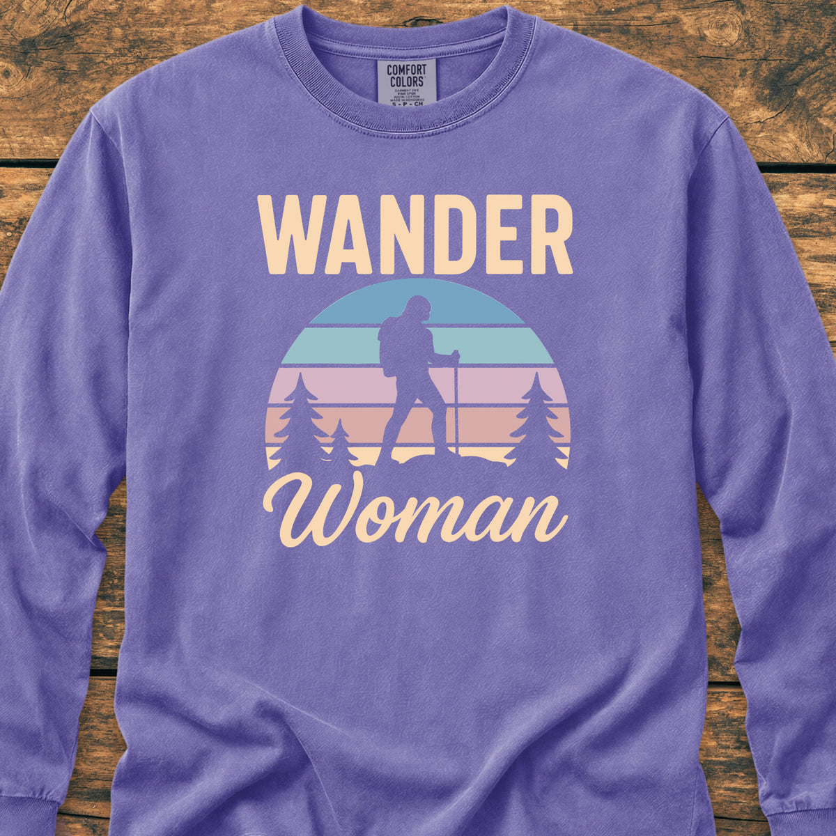 Wander Woman Retro - Long-Sleeve Tee
