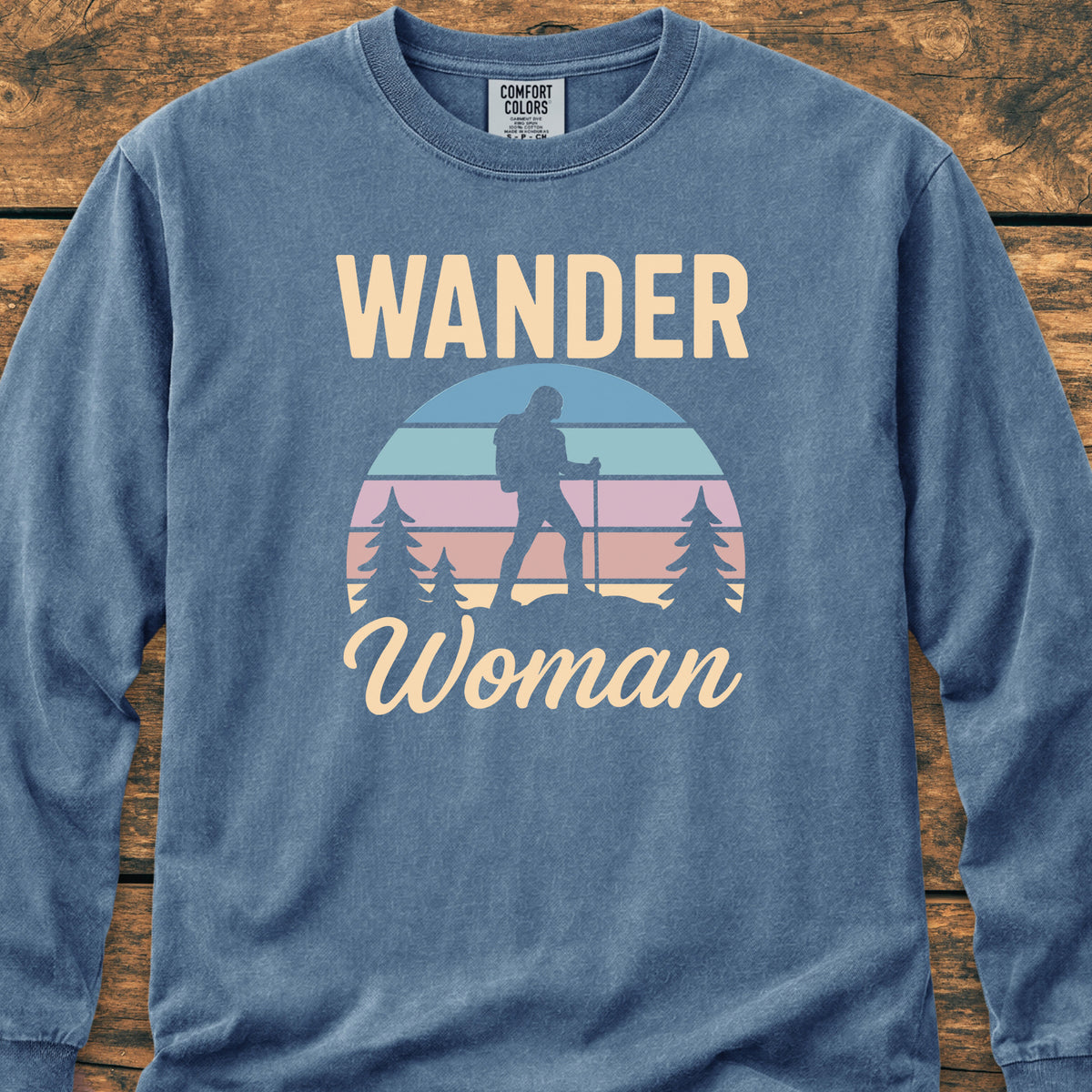 Wander Woman Retro - Long-Sleeve Tee