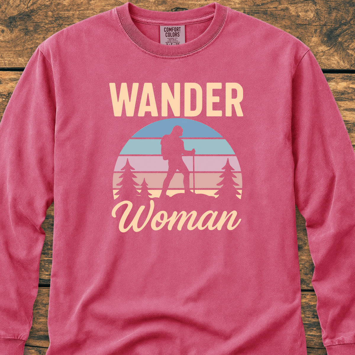 Wander Woman Retro - Long-Sleeve Tee
