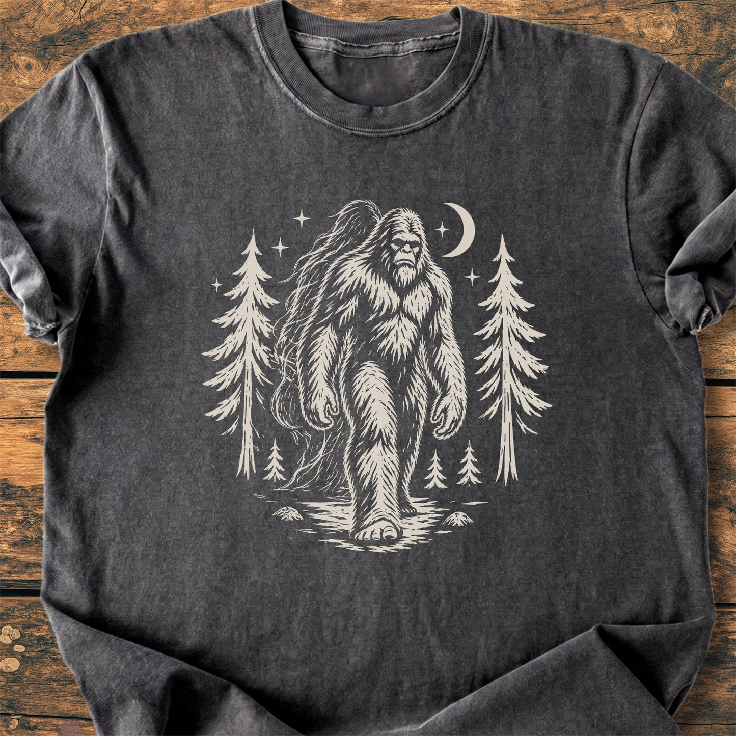 Moonlit Echo - Premium Vintage Tee