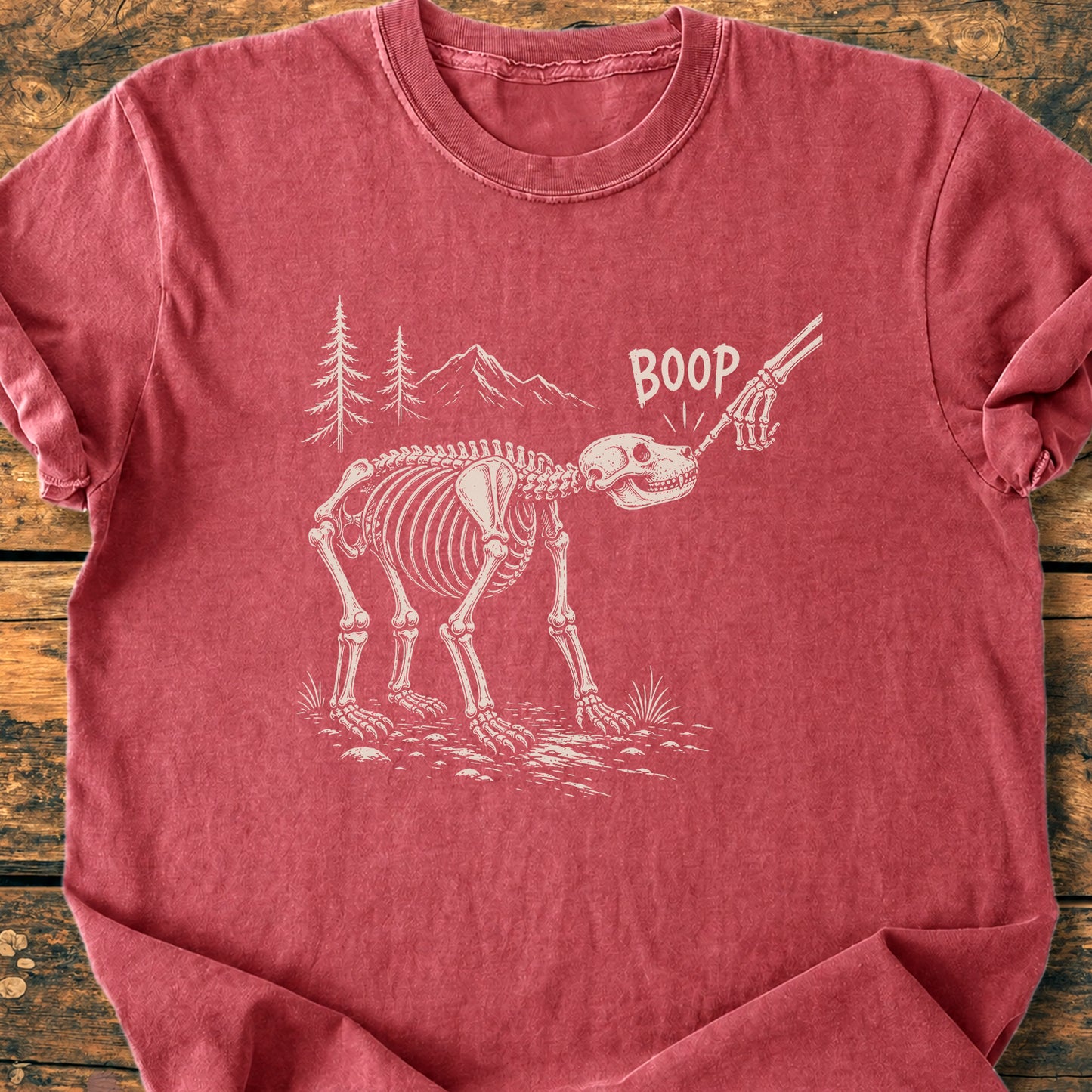 Boop Halloween Bear  - Premium Vintage Tee