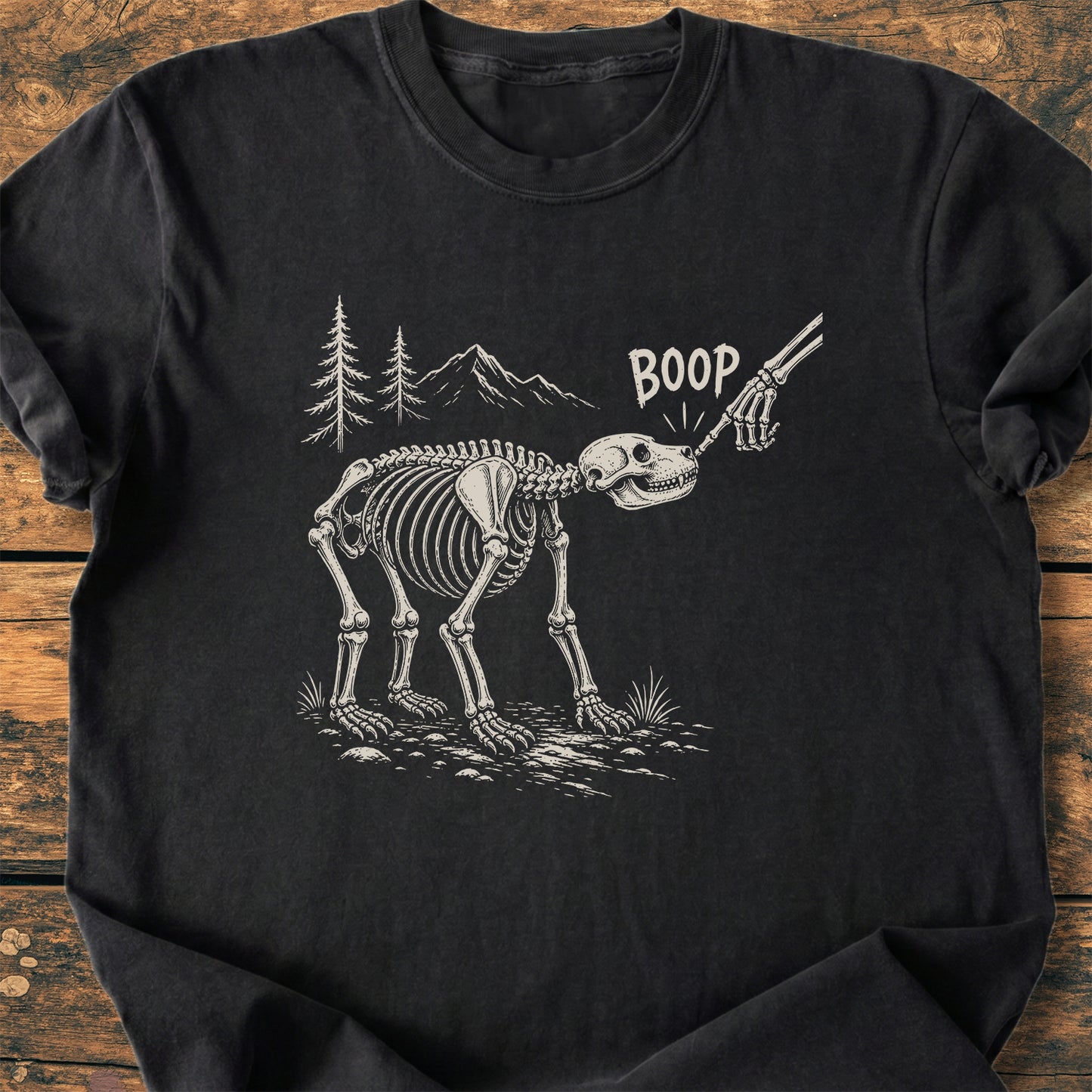 Boop Halloween Bear  - Premium Vintage Tee