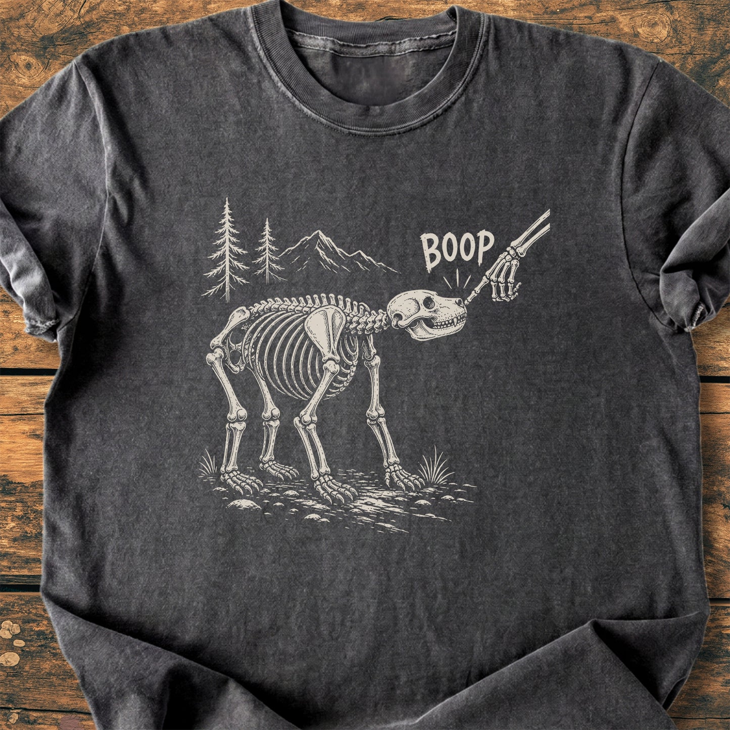 Boop Halloween Bear  - Premium Vintage Tee