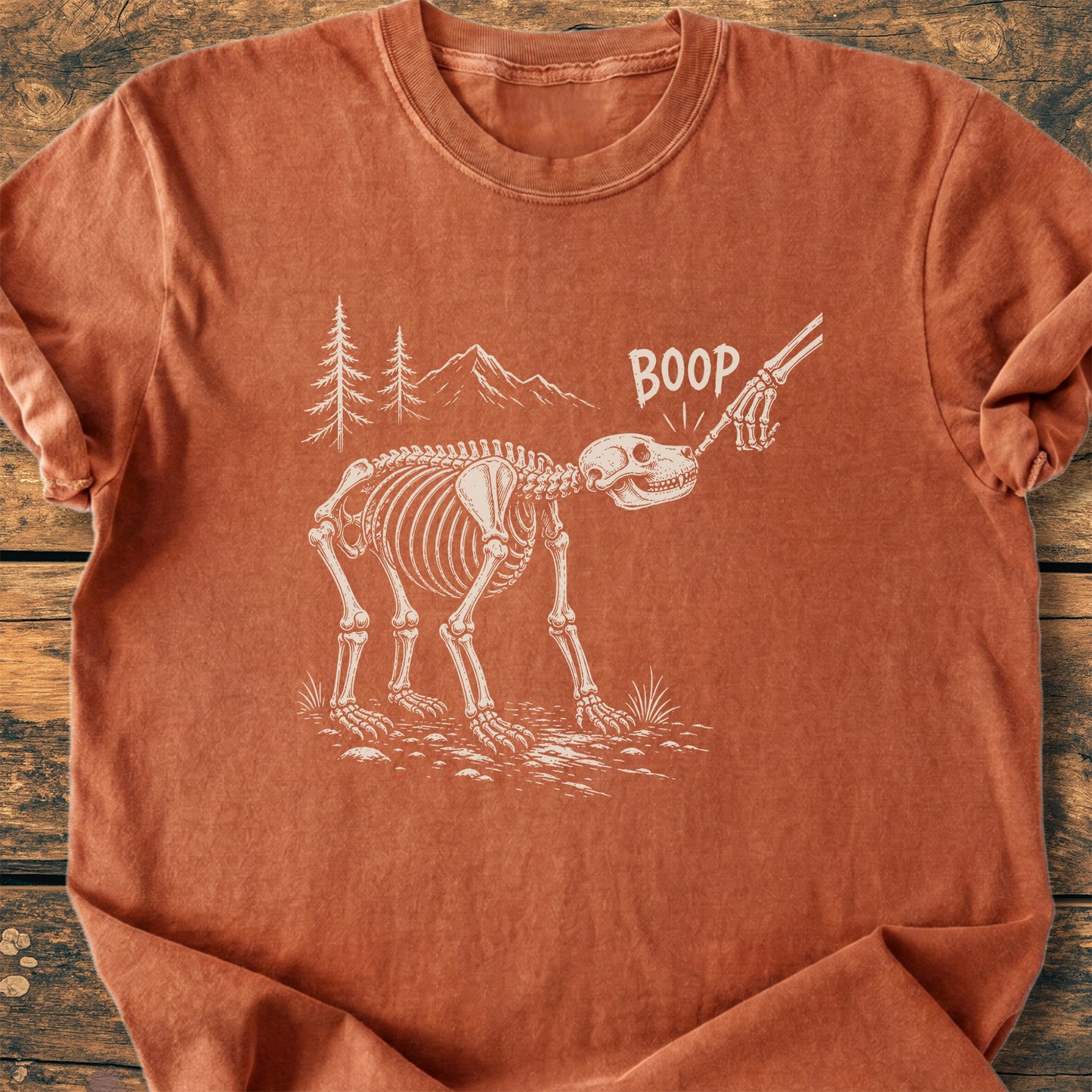 Boop Halloween Bear  - Premium Vintage Tee