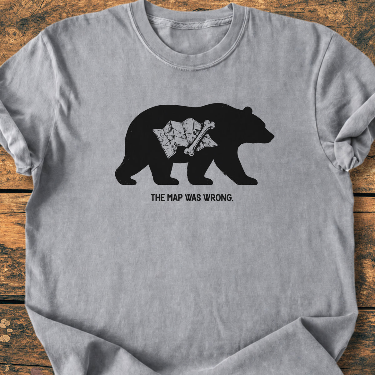 The Map Was Wrong - Premium Vintage Tee