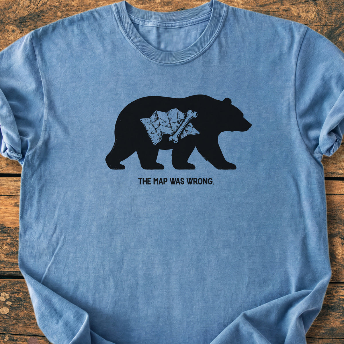 The Map Was Wrong - Premium Vintage Tee