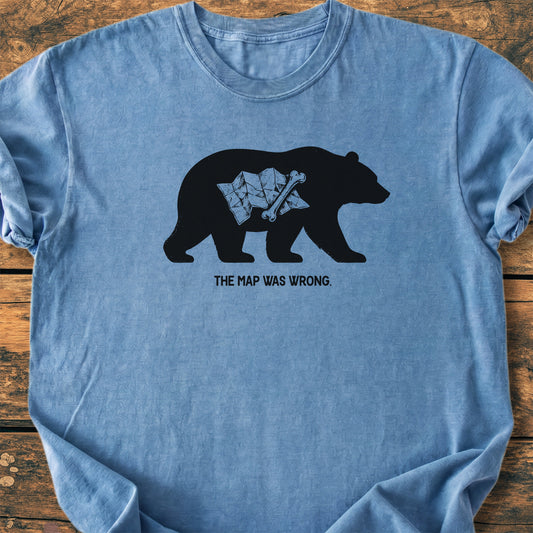 The Map Was Wrong - Premium Vintage Tee